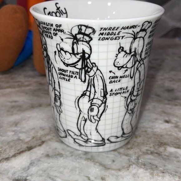 Disney Goofy Coffee Mug + Goofy Stuffed Plushie Toy - Picture 3 of 10